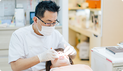 健康な歯を取り戻す精度の高い治療体制